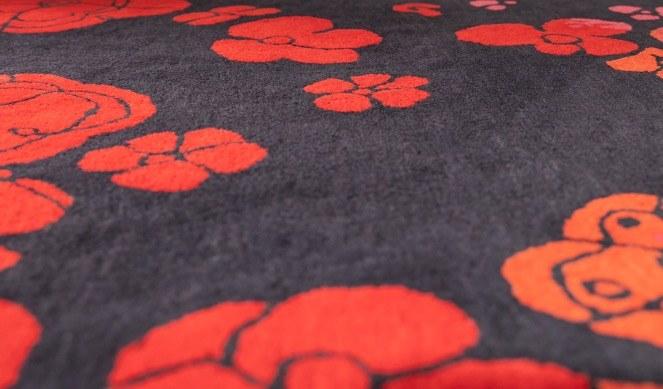 Diacasan Edition Цветочный ковер ручной работы из шерсти Sylvain & plume sun-id-1450627 - Вид №1