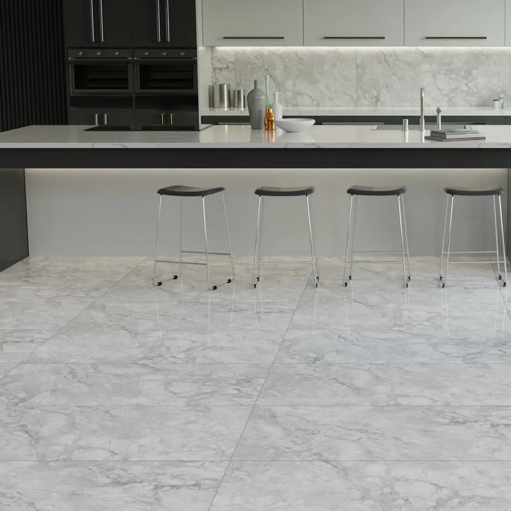 Concor Polar Grey — глазурованный керамогранит 60×120 см под камень 89386035 STLM-1546767