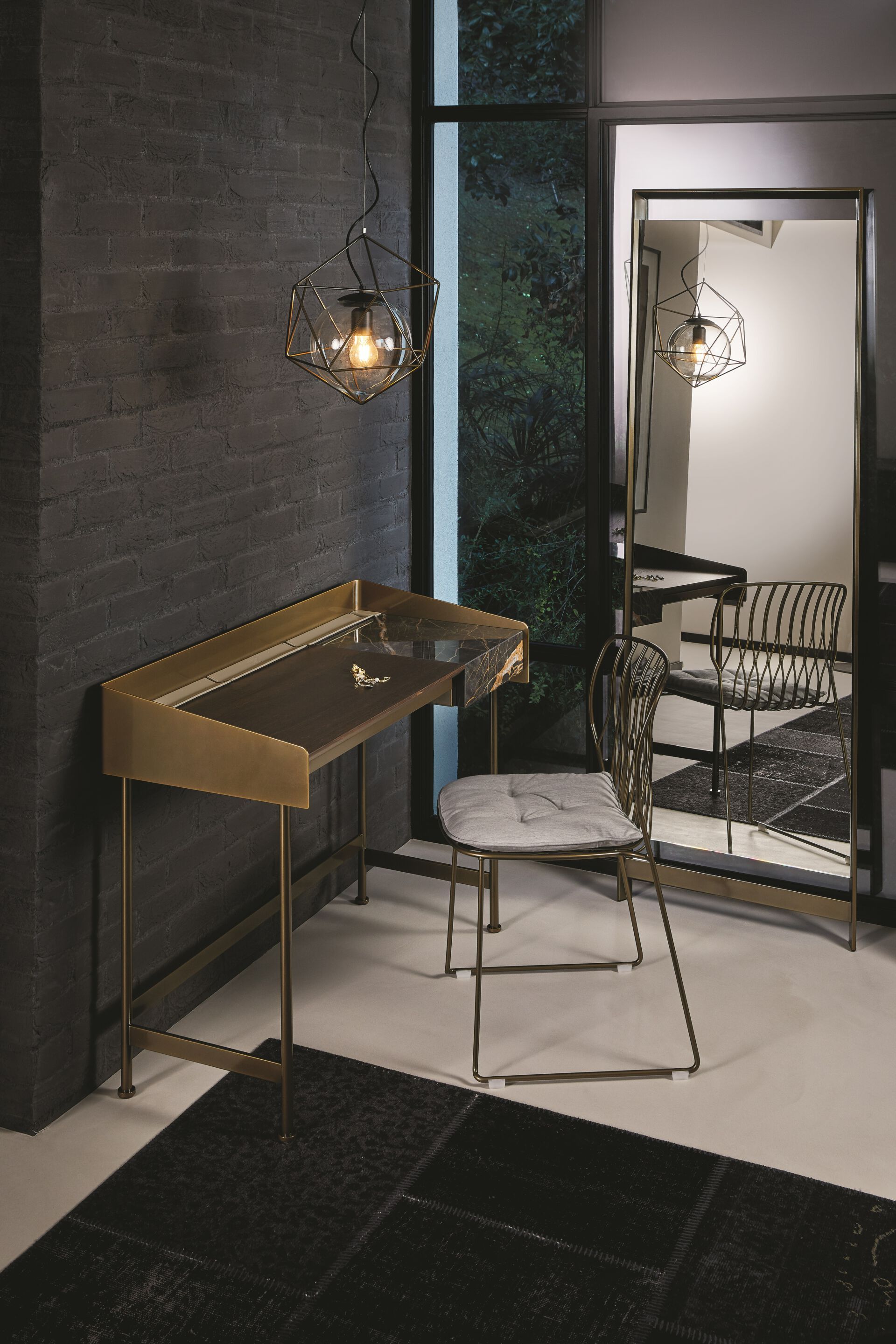 Стальной письменный стол Bontempi Casa SECRET ARCH-00010035 - Вид №3