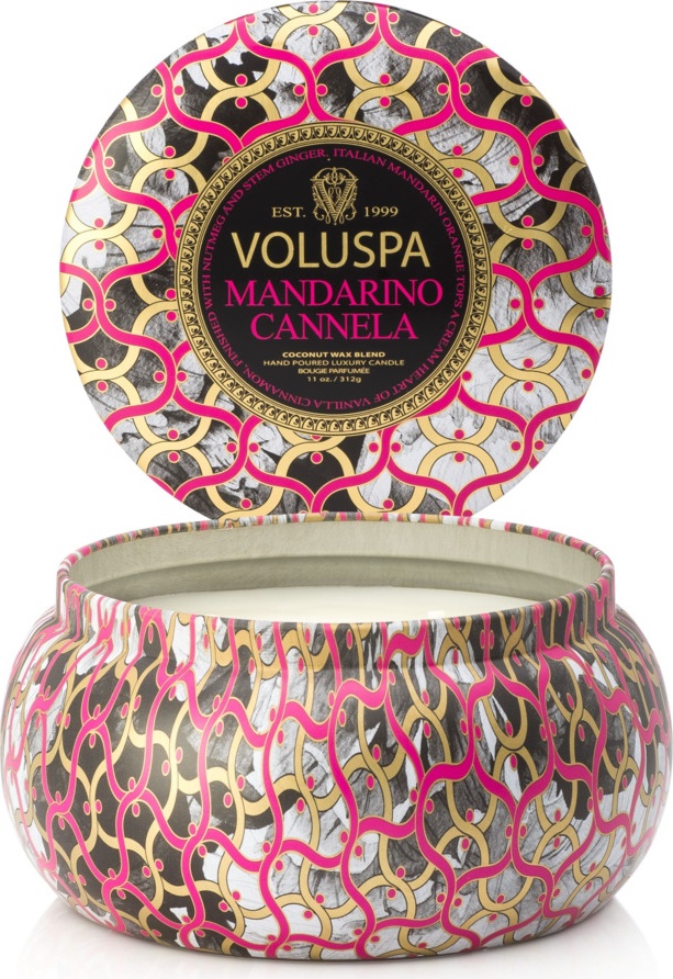10664248 VOLUSPA Ароматическая свеча Voluspa "Мандарин с корицей", с 2 фитилями, 312гр 