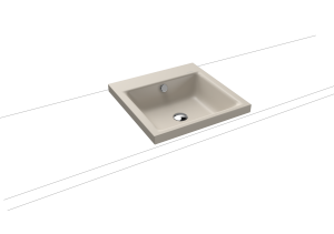 Умывальник KALDEWEI Сталь эмалированная 3153 445 теплый серый 10 31533083445