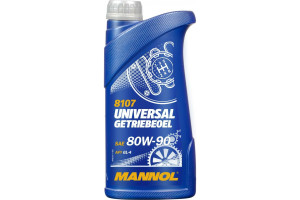 18730218 Трансмиссионное масло UNIVERSAL GETRIEBEOEL 80W90, 1 л 1312 MANNOL
