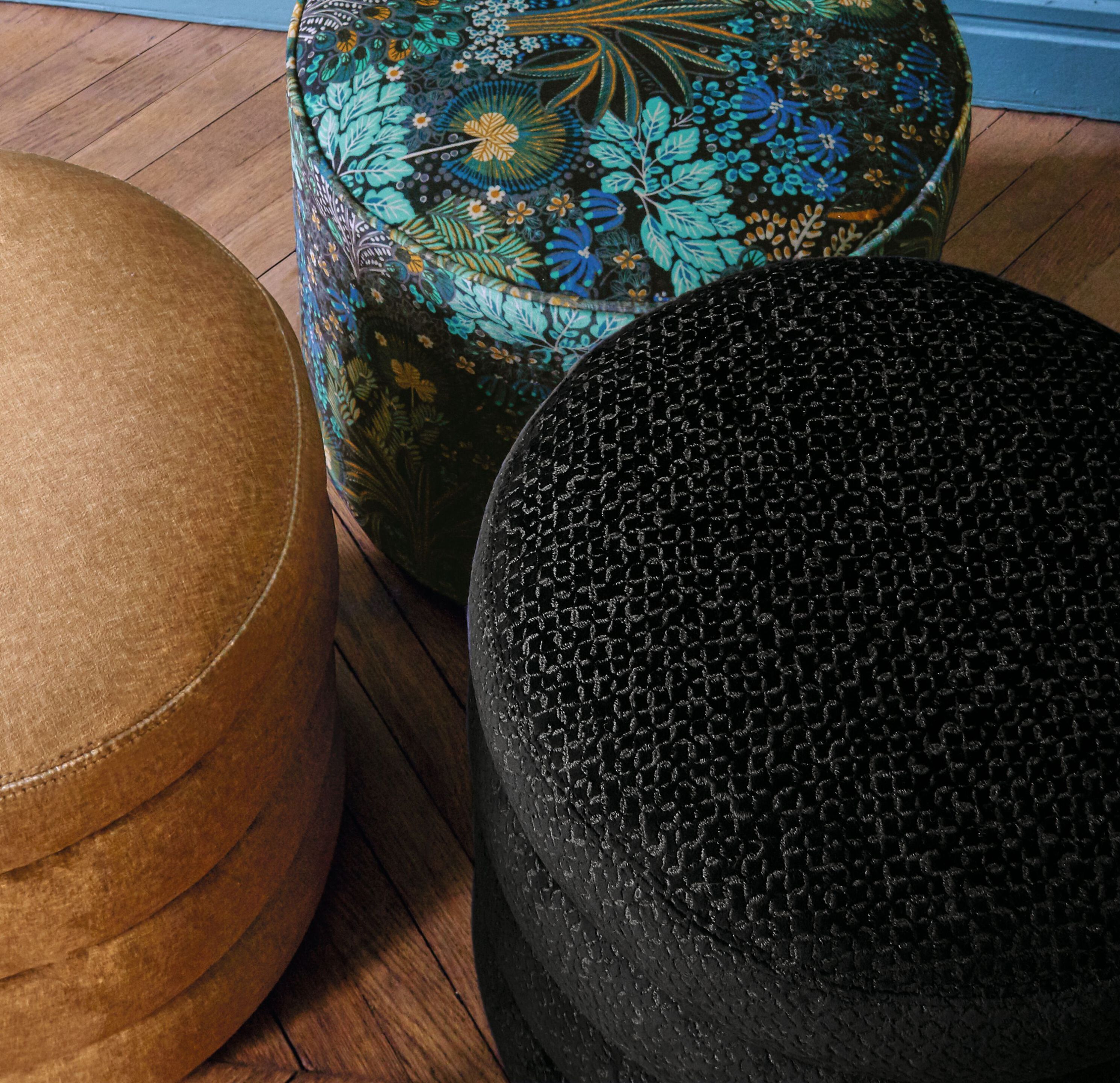 Моющаяся ткань с цветочным рисунком Casamance Opium ARCH-00106974 - Вид №3