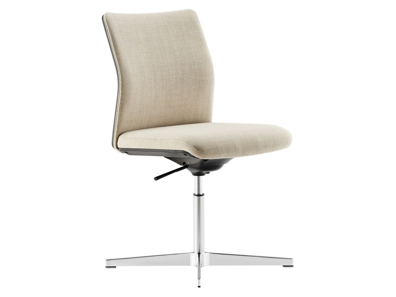 4-спицевое кожаное офисное кресло с подлокотниками Howe MN1 ARCH-00044586 - Вид №1