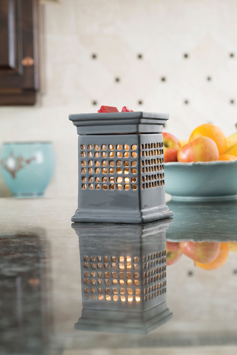 Аромасветильник настольный "Старый мир" CANDLE WARMERS  268169 Серый  - Вид №1