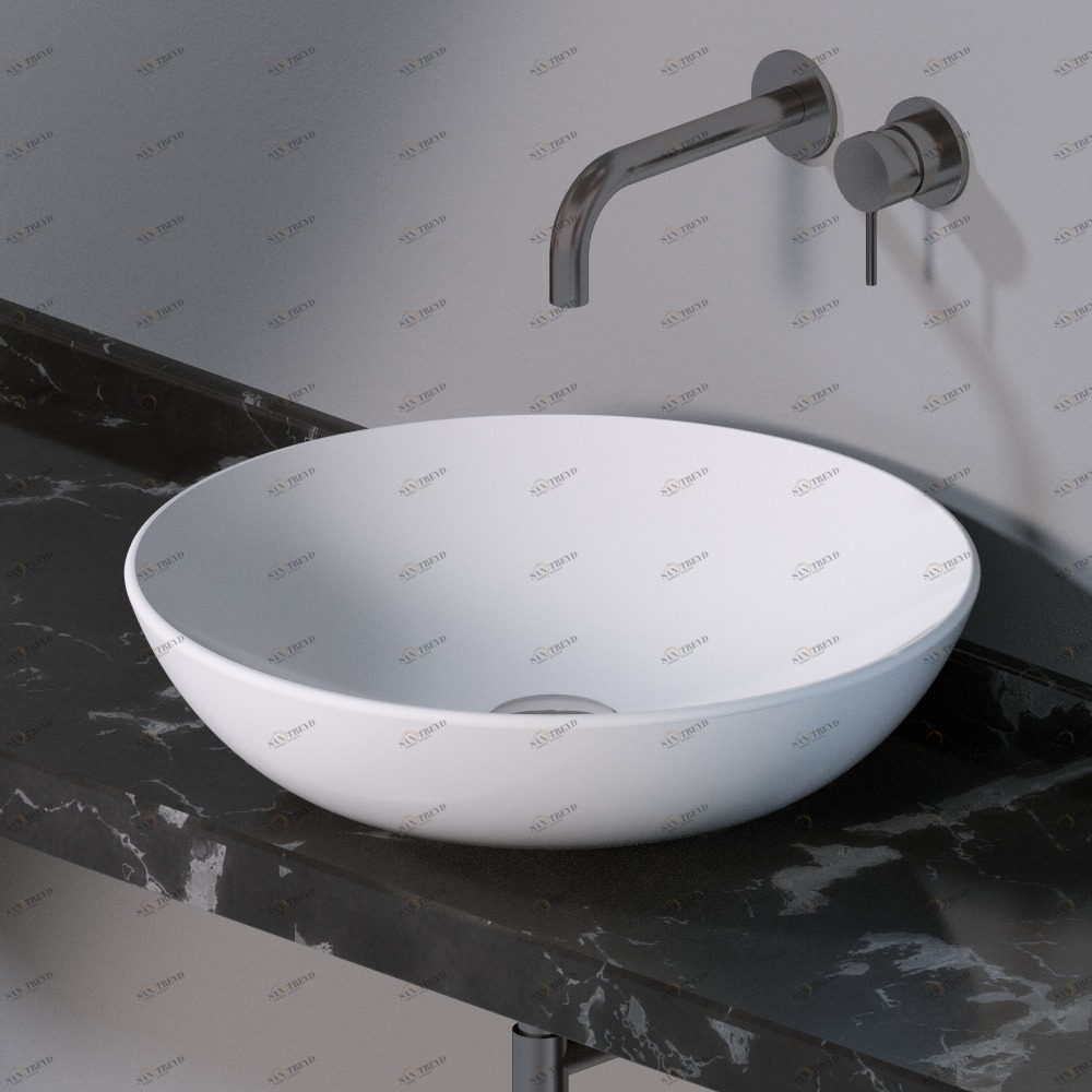 L241100 Накладная раковина на столешницу  круглая A. e T. Italia THIN AeT ITALIA