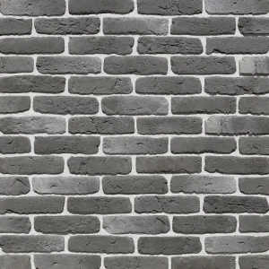 Камень искусственный Monte Alba Берген Брик серый 0.672 м²