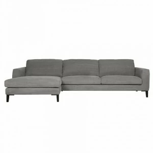 Диван Malin трехместный угловой серый SITS ДИЗАЙНЕРСКИЕ, MALIN 192157 Серый