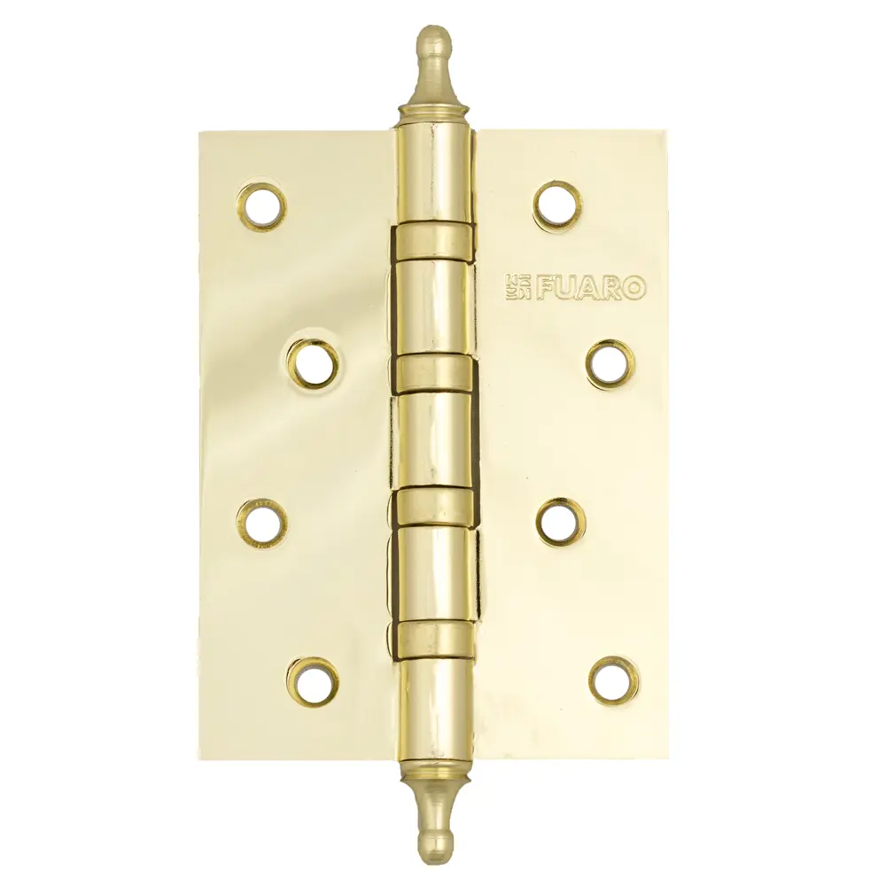 Петля универсальная Fuaro 4BB/А 100x75x2.5 мм сталь цвет латунь STLM-2018676