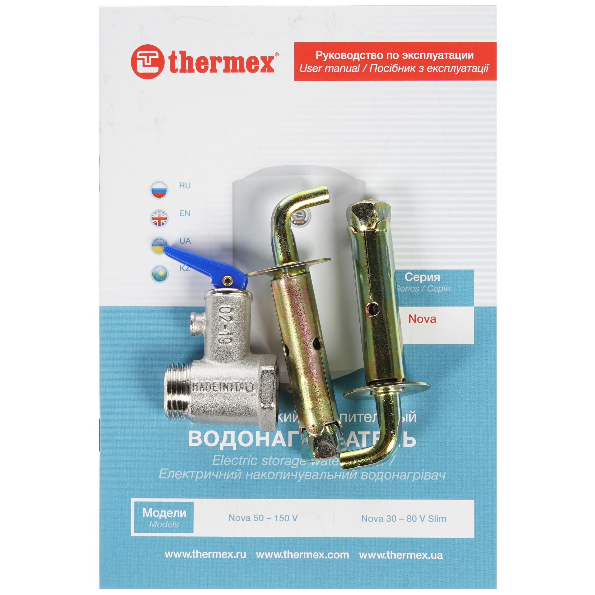 1233650 Водонагреватель электрический Thermex Nova 100 V STDN-0140507 - Вид №6