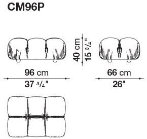 B&B Italia Модульный кожаный диван с тафтингом Camaleonda sun-id-1503982 - Вид №19