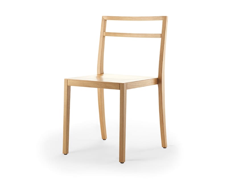 Штабелируемый стул из массива дерева с открытой спинкой SCHNEEWEISS interior Bonnie &amp ARCH-00100543