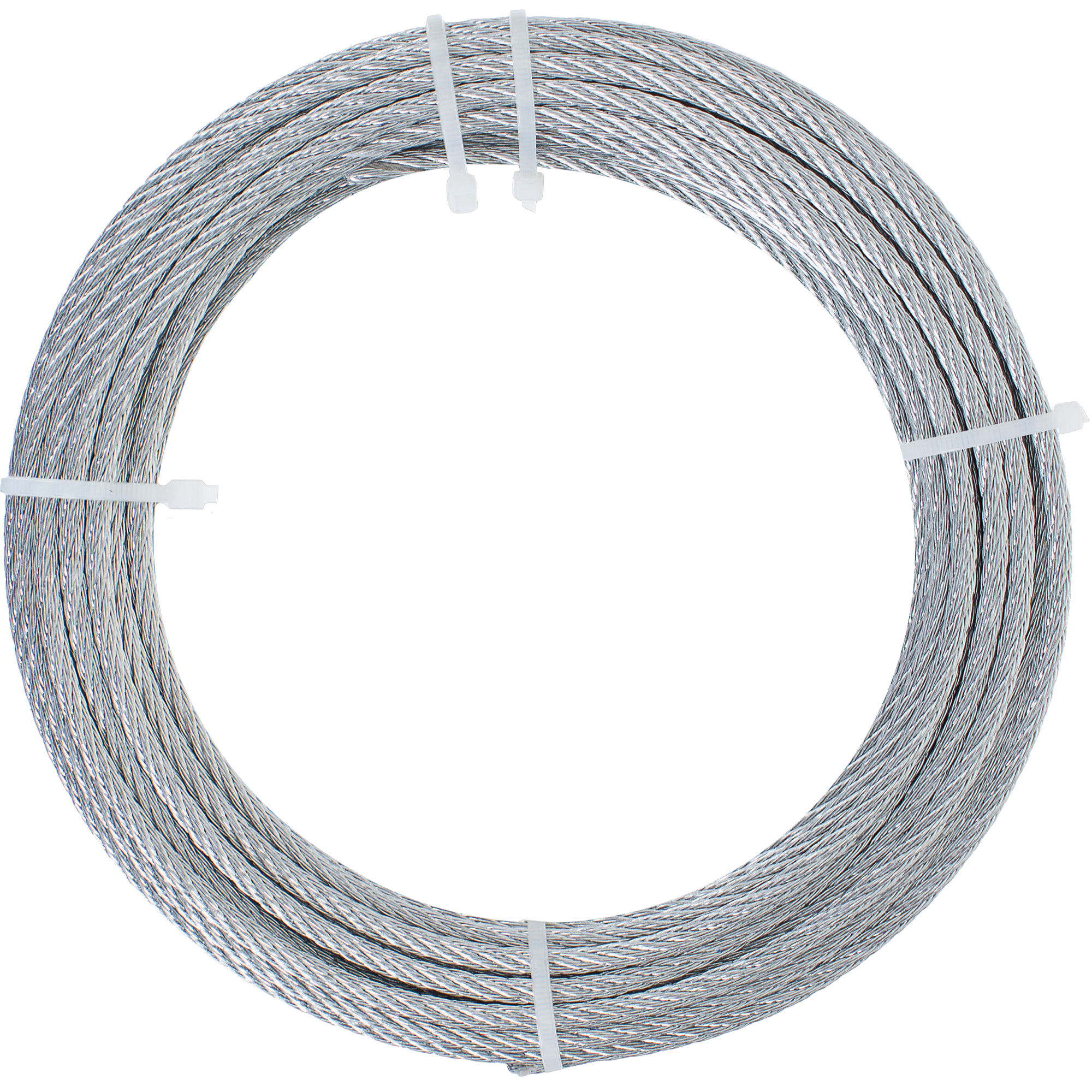 15956110 Трос стальной DIN 3055 4 мм 10 м, цвет цинк Santreyd  - Вид №2
