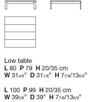Kristalia Квадратный садовый столик из тика Be-easy slatted sun-id-1368565 - Вид №5