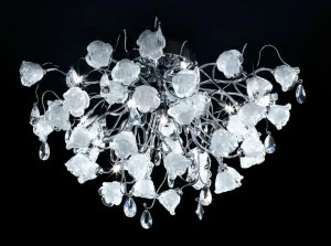 Потолочная люстра Citilux Rosa Bianco EL325C15.1 CITILUX ДИЗАЙНЕРСКИЕ, ROSA BIANCO 182448 Белый