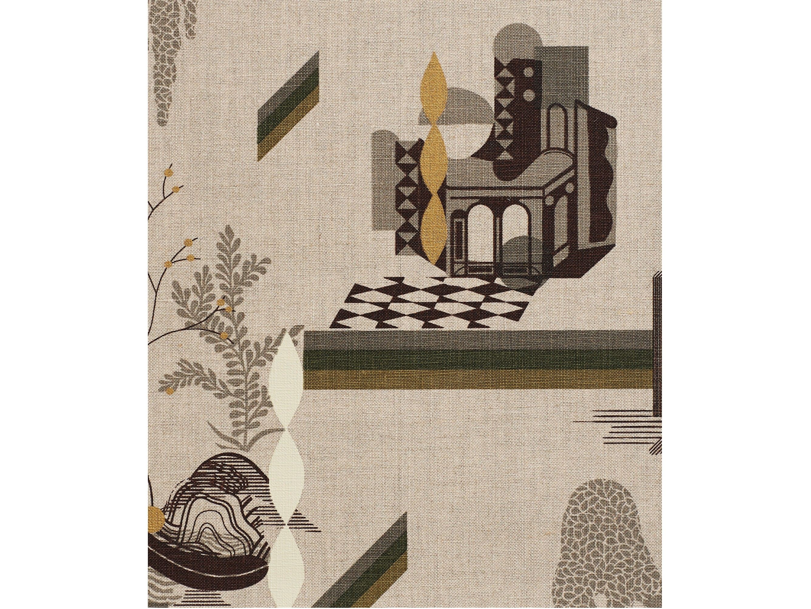 Обои / льняная ткань Dedar THIS MUST BE THE PLACE ARCH-00132699 - Вид №2