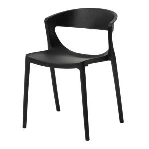 89385870 Стул садовый Nebbiolo 49x79x75 см полипропилен черный STLM-1411123