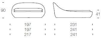 Tonin Casa Кровать двуспальная с обивкой кожей sun-id-1502513 - Вид №9
