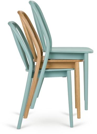 Paged Штабелируемый стул из бука с открытой спинкой Aldo Aldo a-1070 - Вид №2