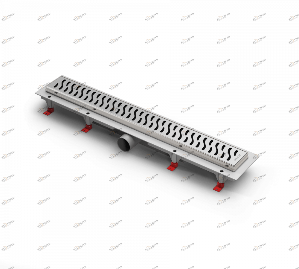 Водоотводящий желоб ALPEN Harmony ALP-1050/50HN с рамкой 