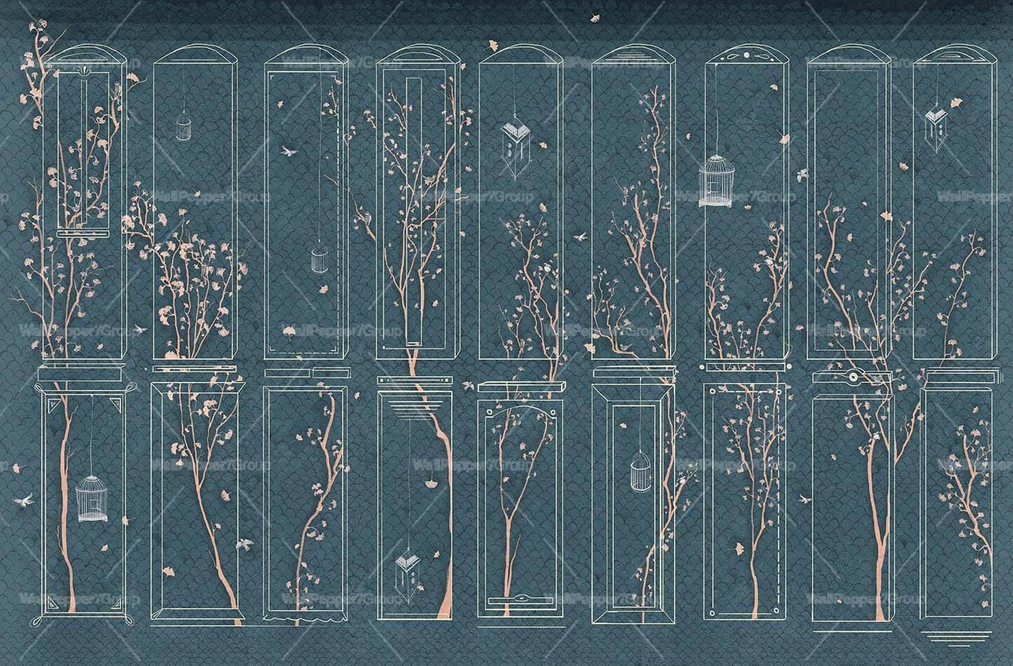 Восточные обои ПВХ бесплатно, ЭКО, моющиеся WallPepper LEVANTE ARCH-00017330 - Вид №2