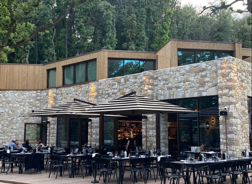 Поворотный зонтик в ироко Gardenart GIGLIO ARCH-00073757 - Вид №4