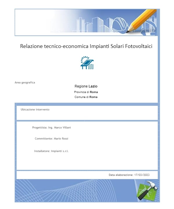 Программное обеспечение, предназначенное для проектирования солнечных фотоэлектрических систем Blumatica Blumatica Impianti Fotovoltaici ARCH-00145768 - Вид №5