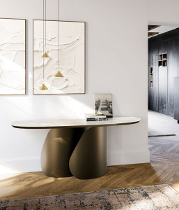 Керамическая прямоугольная консоль