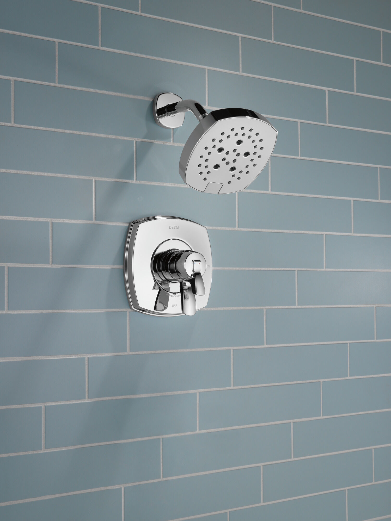 T17276 Только душ серии 17 Delta Faucet Stryke Хром  - Вид №8