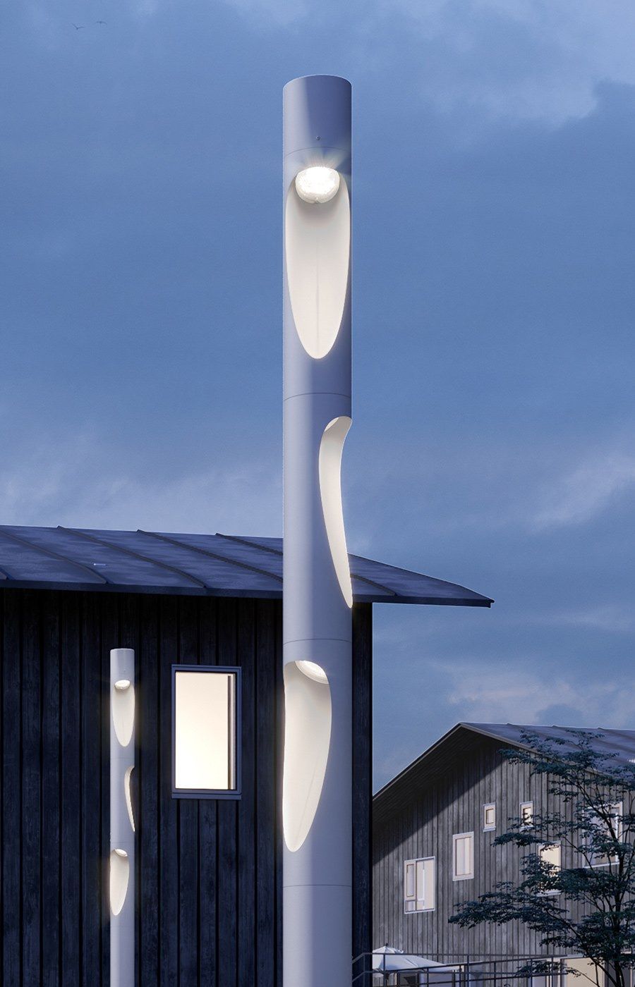 Алюминиевый светодиодный световой столб Louis Poulsen Flindt ARCH-00049037 - Вид №2