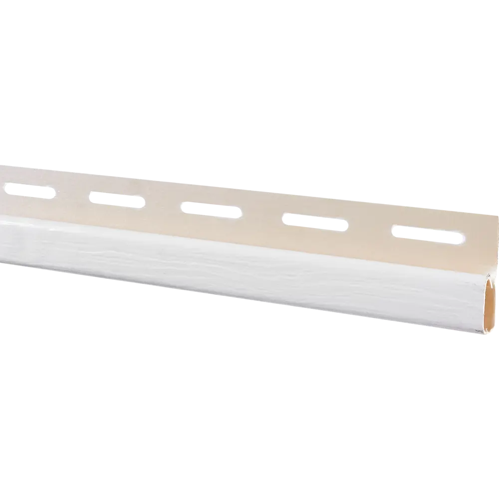 Планка финишная для сайдинга MONLID цвет белый 89407961 STLM-2206965 