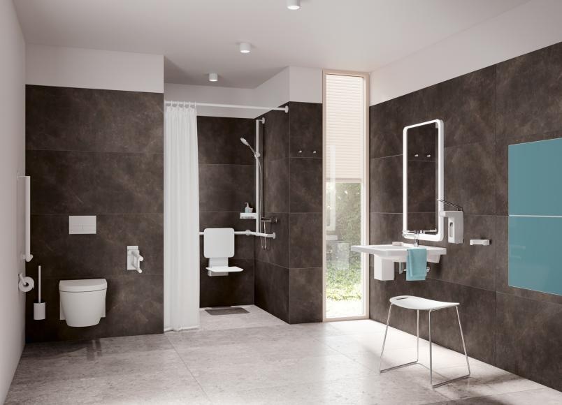 900.06.00361 Дезинфицирующее средство или дозатор мыла HEWI System 900 - Вид №1