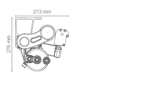 Тент для рук без мусорного ведра Mv Line навесы для рук без мусорного ведра ARCH-00127822 - Вид №2