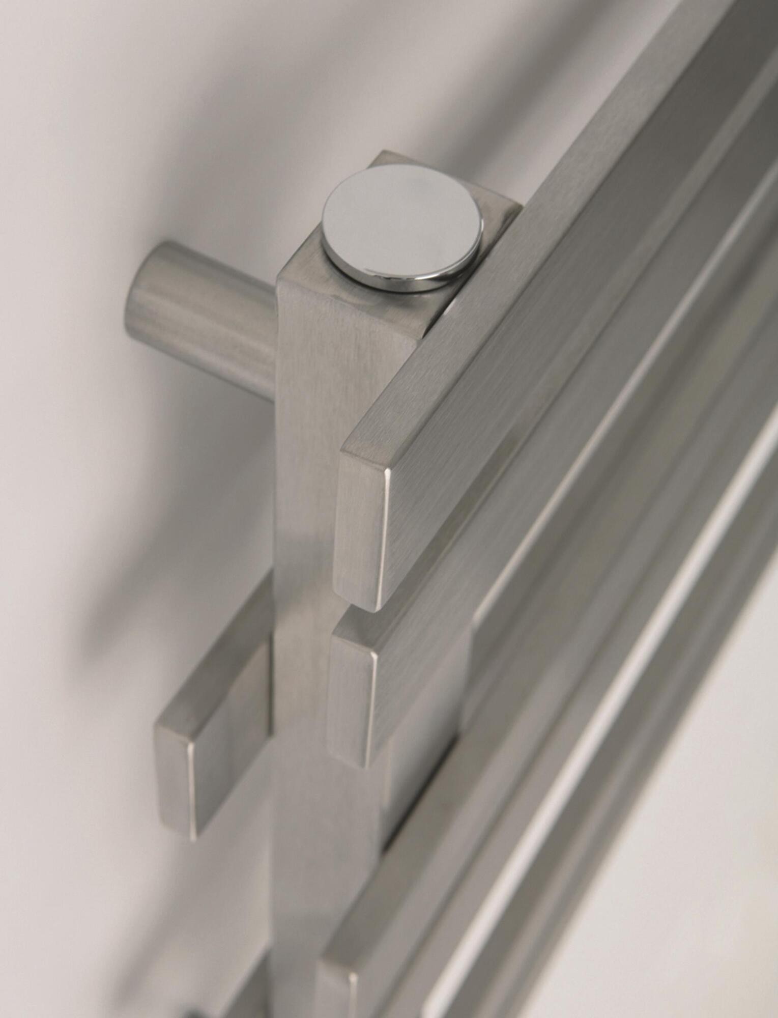 Полотенцесушитель Hammam LARIS Stainless steel  комбинированный; электрический или водяной Сталь  - Вид №33