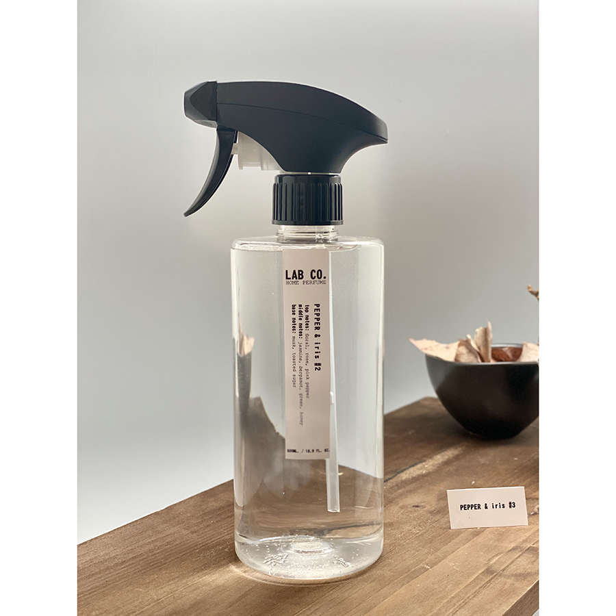 SP500AQLB Спрей для дома lab co, Розовый перец и ирис, 500 мл Ambientair  - Вид №1