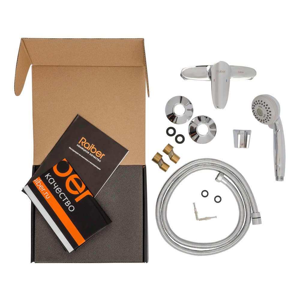 R2501 Смеситель для душа однорычажный Raiber Nova - Вид №3