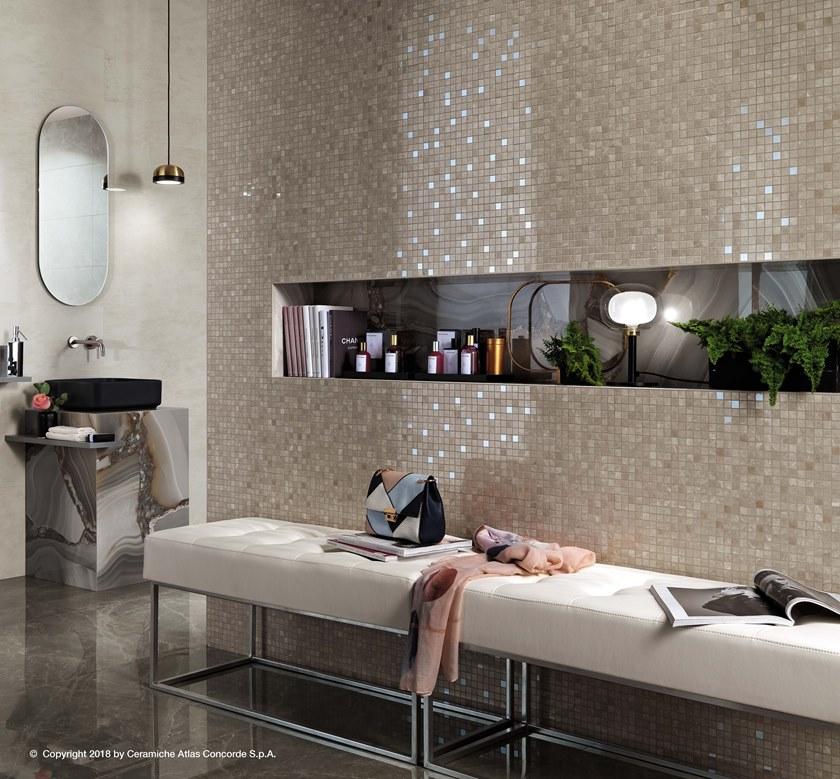 Atlas Concorde Белая плитка для стен с эффектом мрамора Marvel edge sun-id-1389286 - Вид №6