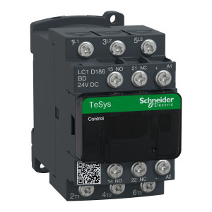 LC1D186BD Контактор LC1D 3P 18А 400/24В DC 7.5кВт Schneider Electric TeSys