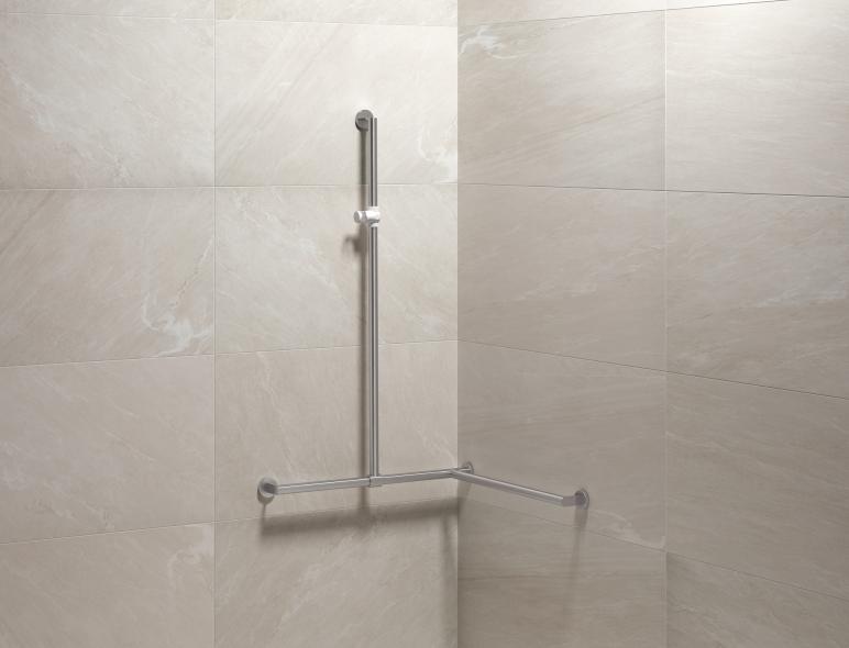 900.35.460XA Поручень для душа с выдвижным держателем для душа HEWI USA Produkte  - Вид №1