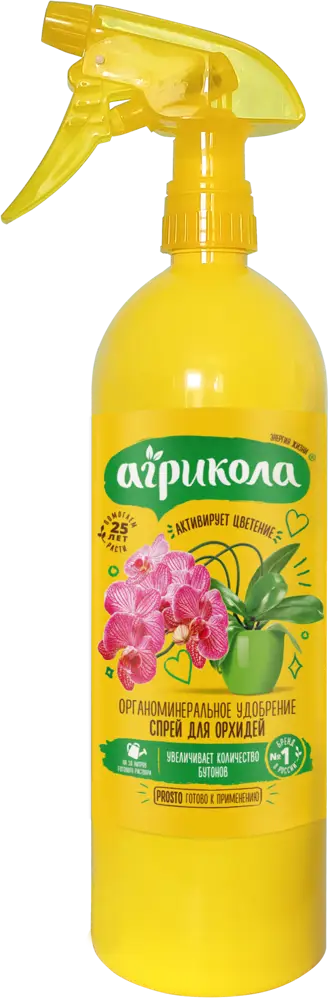 АГРИКОЛА Спрей для орхидей — питание через листья и корни 900 мл 82796338