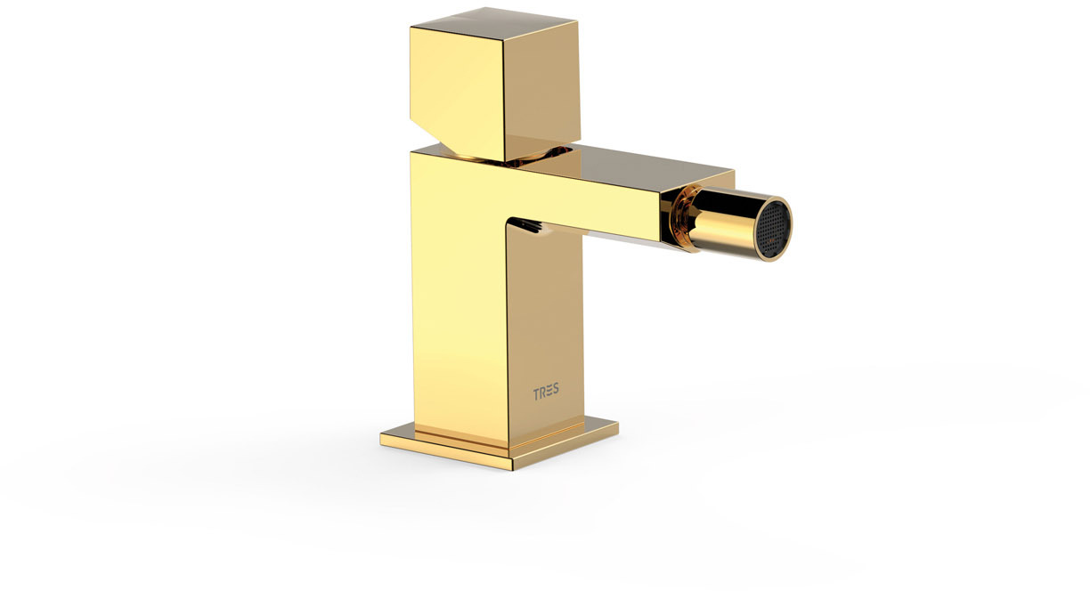 Смеситель для биде CUADRO с одной ручкой-00712001OR TRES