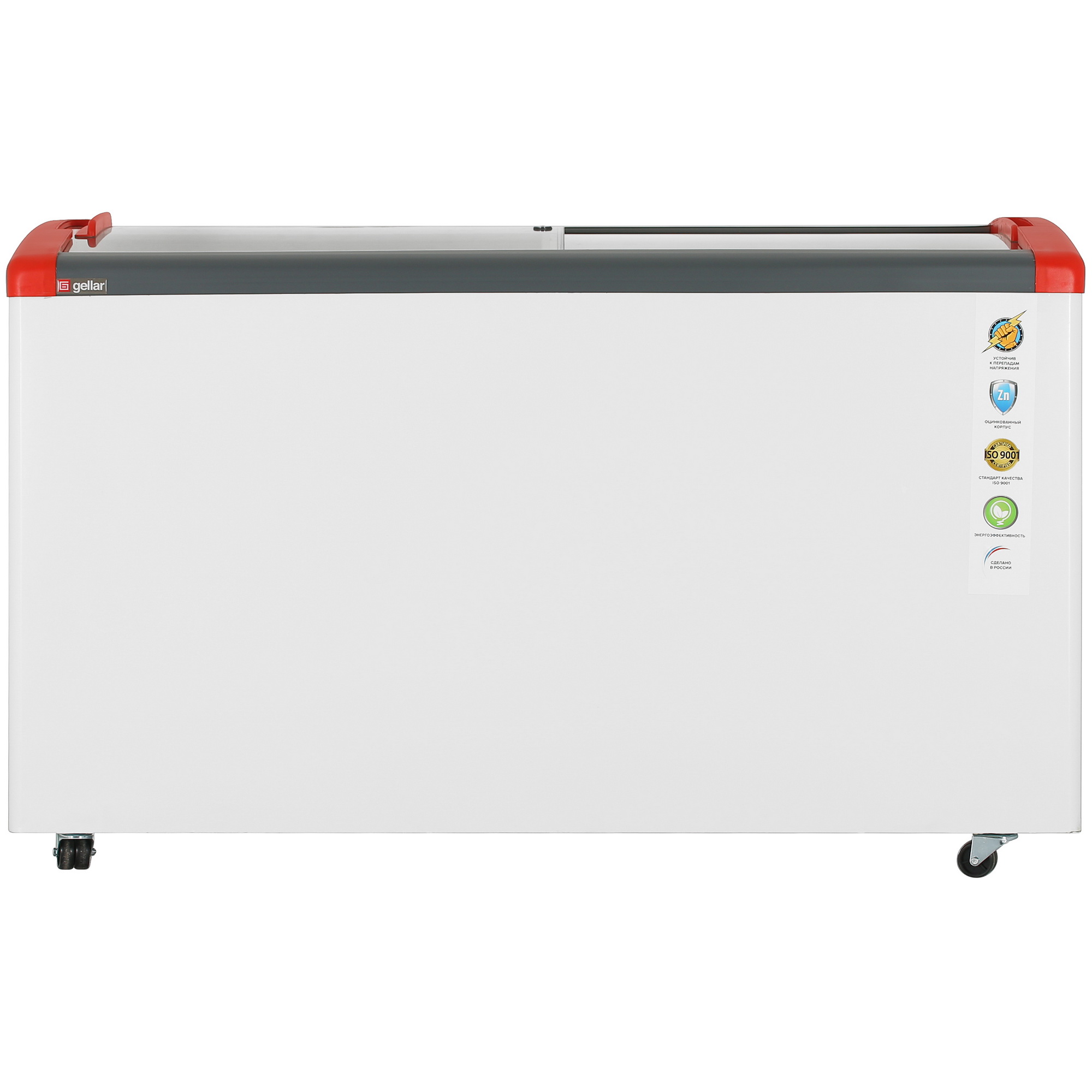 1229613 Морозильный ларь Frostor Gellar FG 575 E белый, красный STDN-0092023 - Вид №1