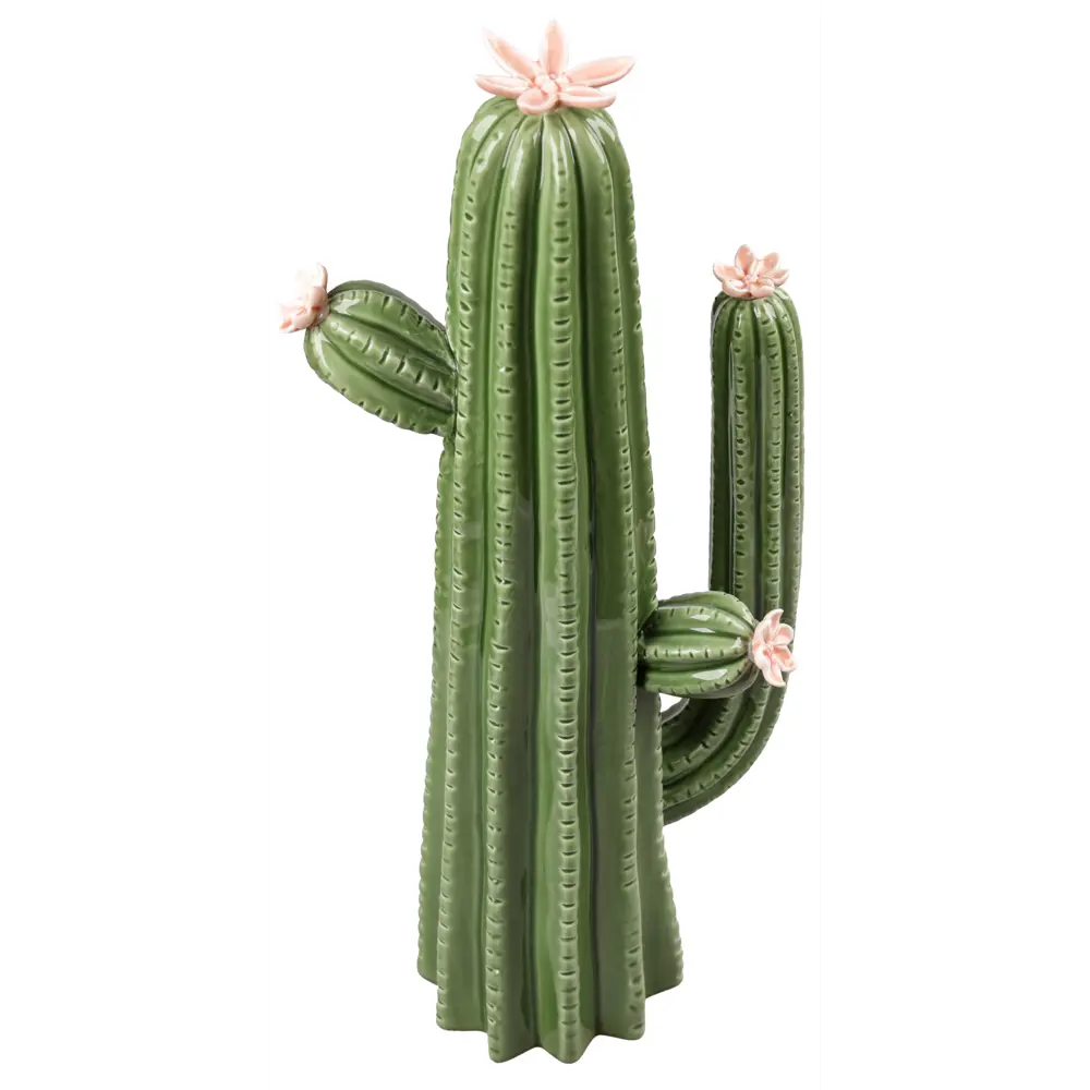 DREAM RIVER Керамический кактус для стильного интерьера 40 см 89432365 STLM-1568721