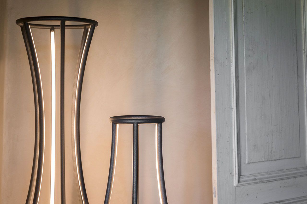 Окрашенный металлический светодиодный торшер Mogg PENELOPE ARCH-00037430 - Вид №4