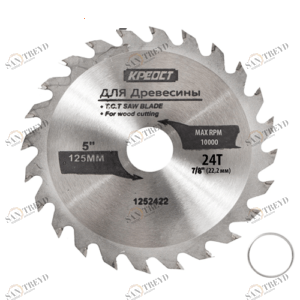 Диск пильный по дереву 250х36Tх32-30мм Креост 12929