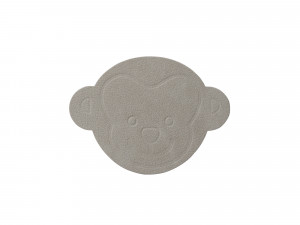 983395 NUPO light grey подстаканник ОБЕЗЬЯНКА диаметр 12 см, толщина 1,6 мм;LIND DNA