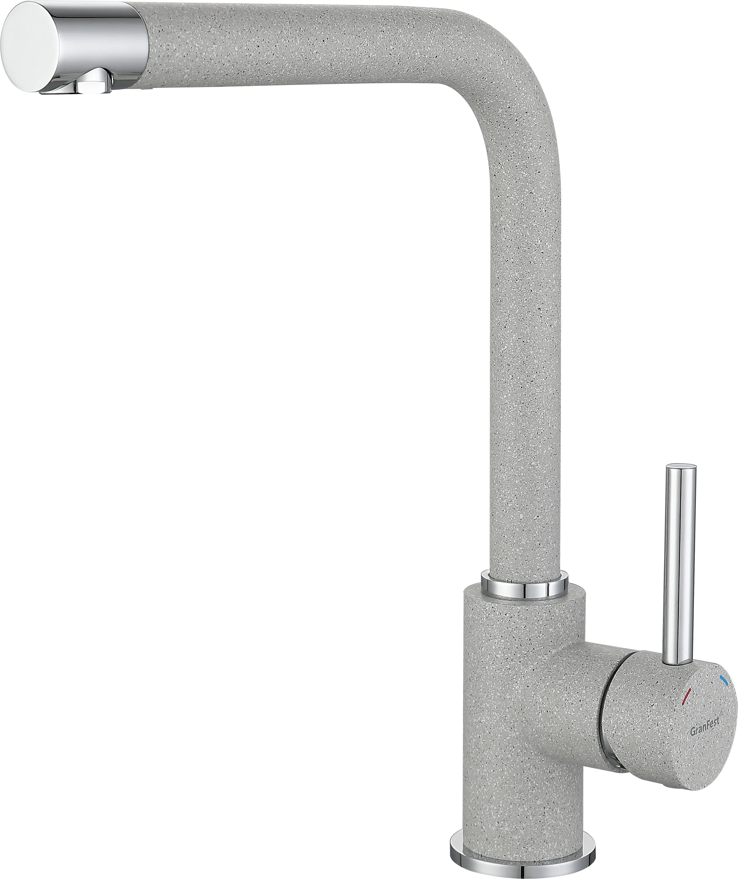 Кухонный смеситель 3651 серый GranFest 