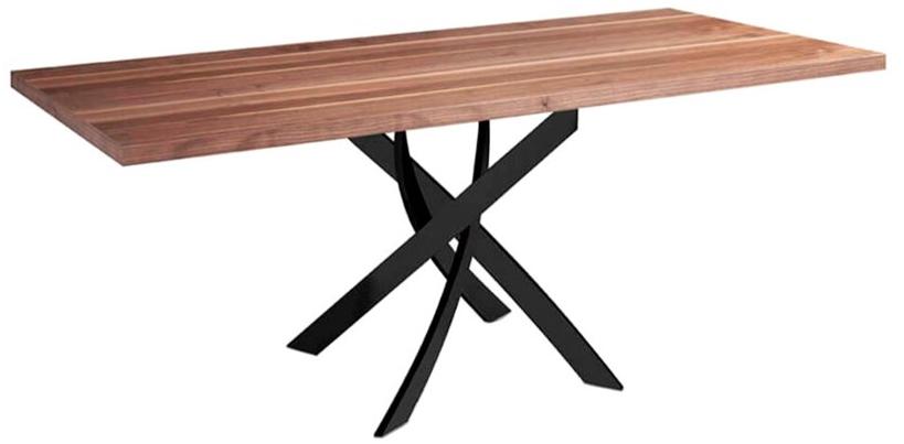 Angel Cerdá Прямоугольный стол для гостиной из стали и дерева Nature life 1061.02 Angel Cerda - Вид №1