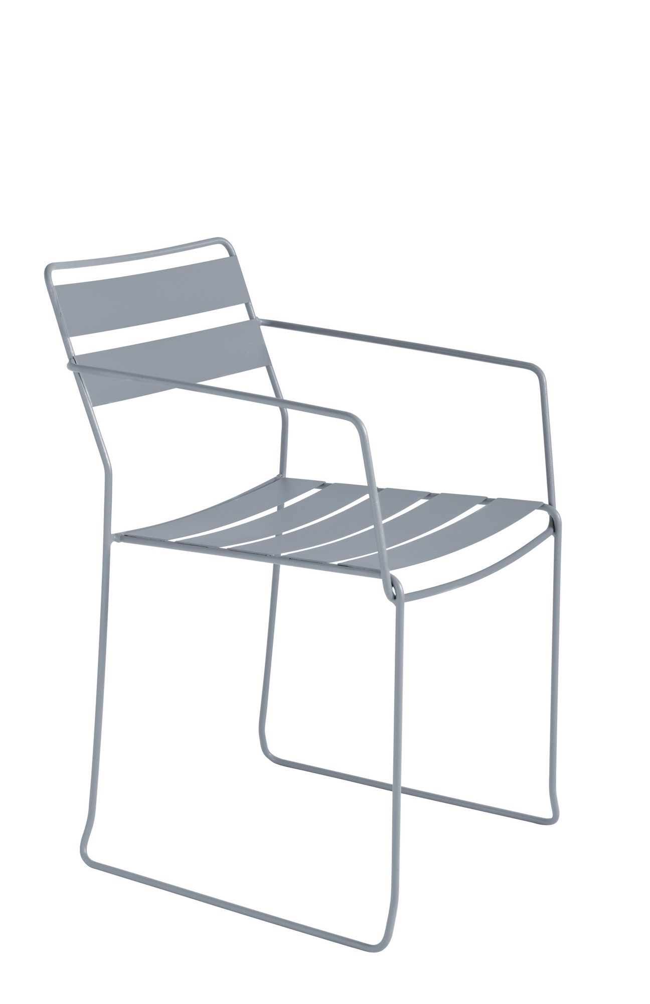 Стальной садовый стул с подлокотниками iSimar ARCH-00020369 - Вид №7