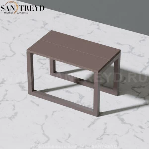 Effegibi LOGICA Скамейка 69 см с сидением из темного ламинированного керамогранита AS10031400